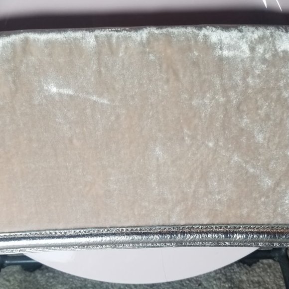 Dries Van Noten Metallic Velvet Clutch - Picture 5 of 7